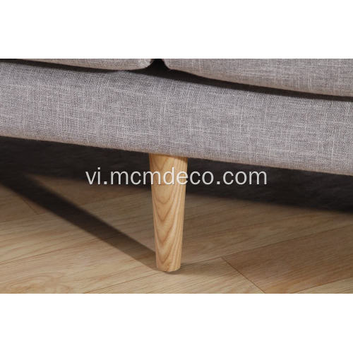 Ghế sofa hiện đại 3 chỗ ngồi bằng vải